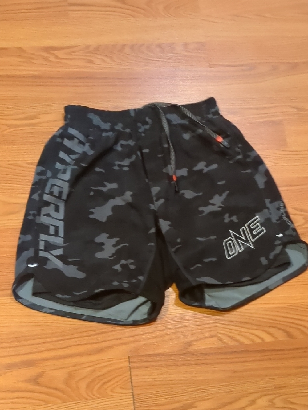 Fashionable ONE x Hyperfly Icon Combat Shorts (Dark Camo) - Picture 3 of 10